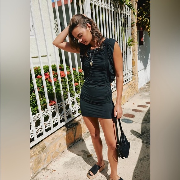 🖤 Free People Nassau Mini Dress 🖤 Size Small - Picture 2 of 3